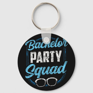 Bachelor Party Squad Team Bruid Bruidegom Sleutelhanger