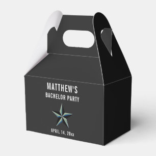 Bachelor Party Star Wedding Favor Bedankdoosjes