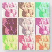 Bachelor Party Stenen Onderzetter (Voorkant)