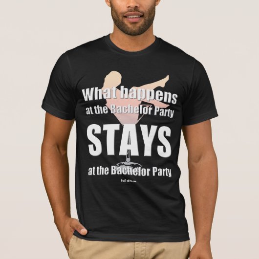 Bachelor Party t-shirt (Voorkant)