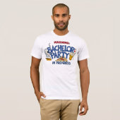 Bachelor Party t-shirt (Voorkant volledig)