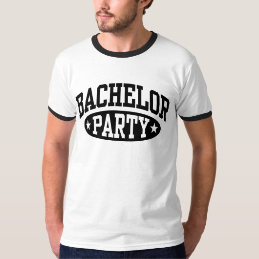 Bachelor Party T-shirt (Voorkant)