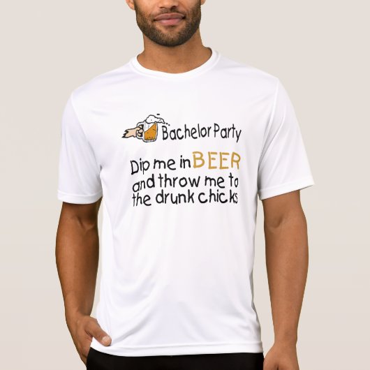 Bachelor Party T-shirt (Voorkant)