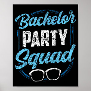 Bachelor Party-team bride Groom Poster