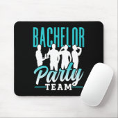 Bachelor Party Team Bruidegom Bruid 2  Muismat (Met muis)