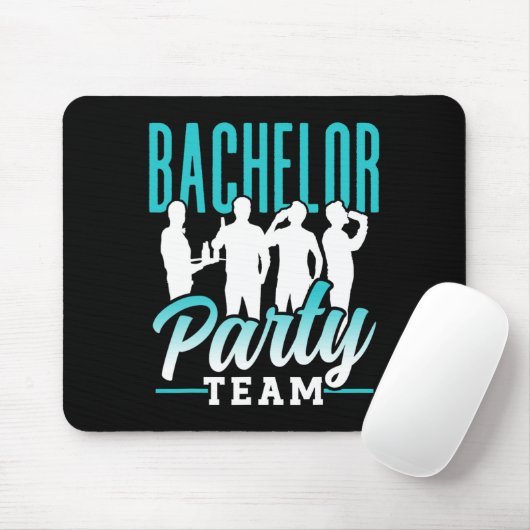 Bachelor Party Team Bruidegom Bruid 2 Muismat (Met muis)