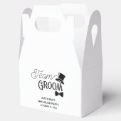 Bachelor Party Team bruidegom bruiloft Bedankdoosjes (Geopend)