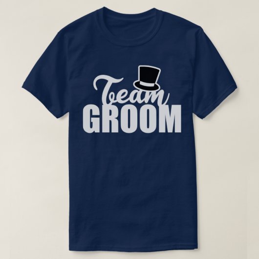 Bachelor Party Team Bruidegom Hoed Cadeau Idee 2 T-shirt (Design voorkant)