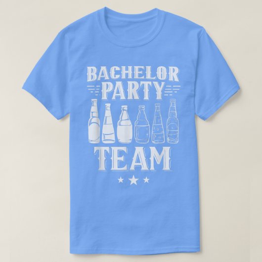 Bachelor Party Team Groom Bride131 T-shirt (Design voorkant)