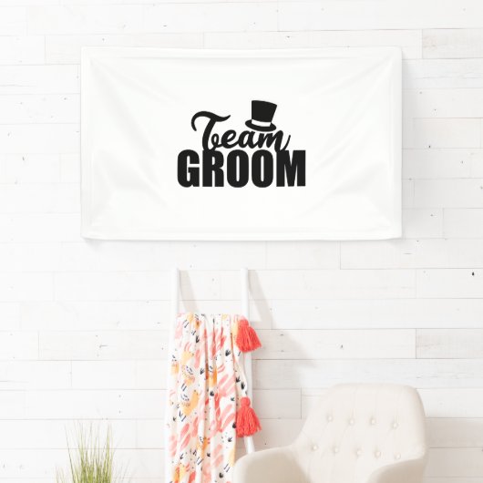 Bachelor Party Team Groom Top Hat - Cadeauidee Spandoek (Insitu)