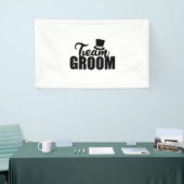 Bachelor Party Team Groom Top Hat - Cadeauidee Spandoek (Beurs)