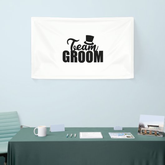 Bachelor Party Team Groom Top Hat - Cadeauidee Spandoek (Beurs)