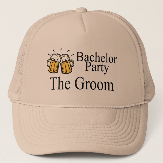 Bachelor Party the Groom Trucker Pet (Voorkant)