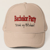 Bachelor Party Trucker Pet (Voorkant)