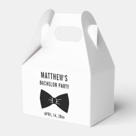 Bachelor Party Tuxedo Bow Stropdas Weddenschap Bedankdoosjes