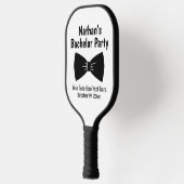 Bachelor Party Tuxedo Bow Stropdas Weddenschap Pickleball Paddle (Links)