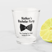 Bachelor Party Tuxedo Bow Stropdas Weddenschap Shot Glas (Voorkant)