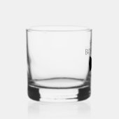 Bachelor Party Tuxedo Bow Stropdas Weddenschap Whisky Glas (Rechts)