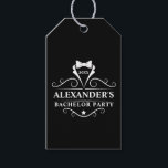 Bachelor Party Tuxedo Stropdas Black Cadeaulabel<br><div class="desc">Bachelor Party Tuxedo Stropdas Black Gift Labels of Favor Tags</div>