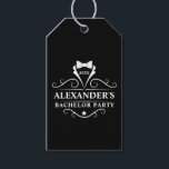 Bachelor Party Tuxedo Stropdas Black Cadeaulabel<br><div class="desc">Bachelor Party Tuxedo Stropdas Black Gift Labels of Favor Tags</div>