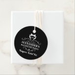 Bachelor Party Tuxedo Stropdas Kater Ronde Bedankjes Labels<br><div class="desc">Bachelor Party Tuxedo Stropdas Black Hangover Relief Kit Gift of voordeel Tags</div>