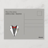 Bachelor Party-uitnodiging Briefkaart (Achterkant)