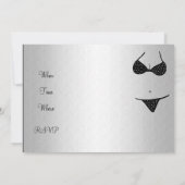 Bachelor Party-uitnodiging Kaart (Achterkant)