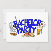 Bachelor Party-uitnodiging Kaart (Voorkant)