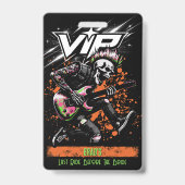 Bachelor Party VIP Badge Backstage Pass (Voorzijde)