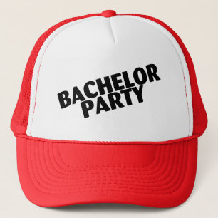 Bachelor Party Weddenschap Black Trucker Pet
