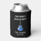 Bachelor Party Weddenschap Favor Guitar Blikjeskoeler (Blikje Voorkant)