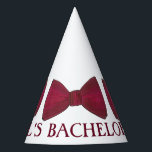 Bachelor Party Weddenschap Groom Bow Stropdas Stro Feesthoedjes<br><div class="desc">Het pet van de partij bevat een originele markeringsillustratie van een stropdas van de Bourgogne. Ideaal voor een vrijgezellenfeest! Eenvoudig personaliseer met de naam van de groom. Zie je niet wat je zoekt? Hulp nodig bij aanpassingen? Klik de "vraag deze ontwerper"knoop, en heb iets die enkel voor u wordt ontworpen....</div>