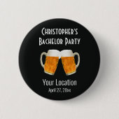 Bachelor Party Weddenschappen Ronde Button 5,7 Cm (Voorkant)
