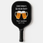 Bachelor Party Weddenschappen voor beierschaafjes Pickleball Paddle (Achterkant)