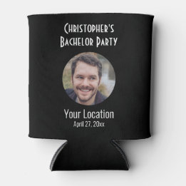 Bachelor Party Wedding Favor Groom Foto Blikjeskoeler
