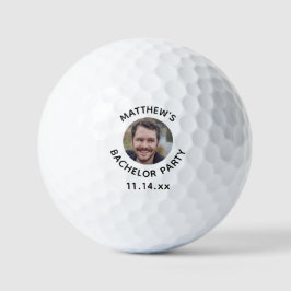 Bachelor Party Wedding Favor Groom Foto Golfballen