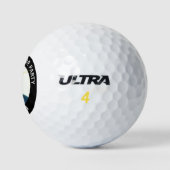 Bachelor Party Wedding Favor Groom Foto Golfballen (Logo)