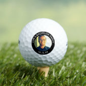 Bachelor Party Wedding Favor Groom Foto Golfballen (Insitu Shirt)