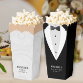 Bachelor Party Zwart pak & Bowtie Bedankdoosjes