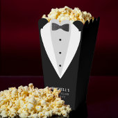 Bachelor Party Zwart pak & Bowtie Bedankdoosjes