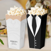 Bachelor Party Zwart pak & Stropdas Bedankdoosjes