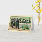 Bachelor Saint Patrick's Day-feest Kaart (Gele Bloem)