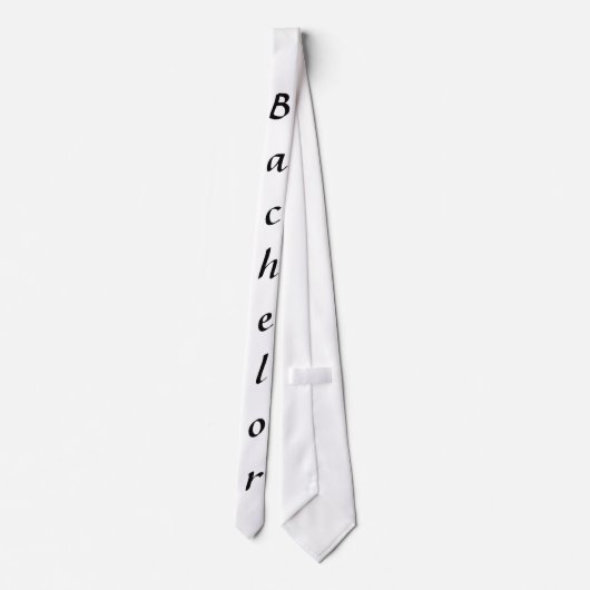 Bachelor Stropdas (Achterkant)