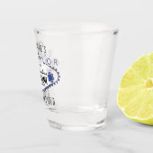 Bachelor - Vegas Poker Style -Dark Blue Shot Glass Shot Glas (Rechts)