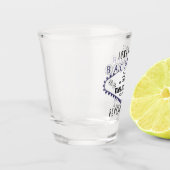 Bachelor - Vegas Style - Donkerblauw Shot Glas (Links)