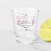 Bachelor - Vegas Style - Rood Shot Glas (Achterkant)