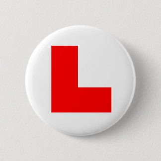 Bacheloretknop 'Leer' Ronde Button 5,7 Cm