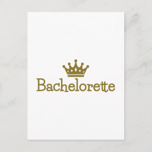 Bacheloretkroon Briefkaart