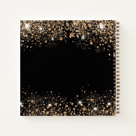 Bacheloretpartij in het Guest Book-party zwarte go Notitieboek (Achterkant)