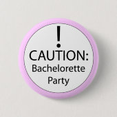 Bacheloretspeld Ronde Button 5,7 Cm (Voorkant)